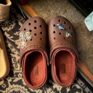 Fuzzy crocs